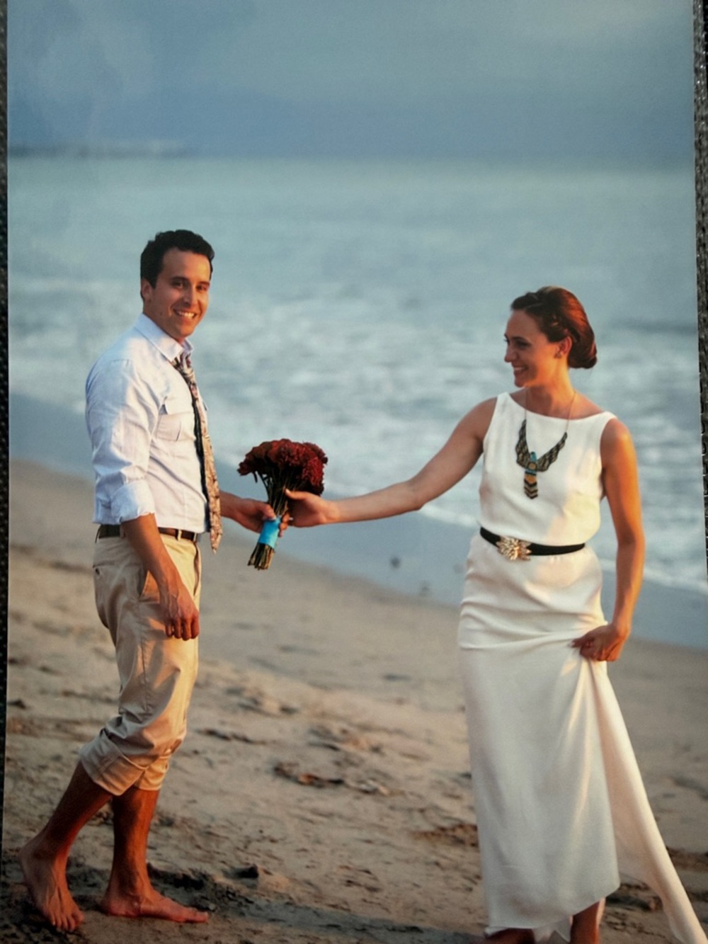 BCBGMaxAzria Sophisticated and simple Wedding Dress